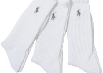 Polo Ralph Lauren 3-Pack Tech Athletic Crew with Polo Player Embroidery