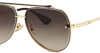 Gtand Fashion Trendy Square Aviator Gradient Sunglasses For Women Men Vintage Metal Sun Glasses