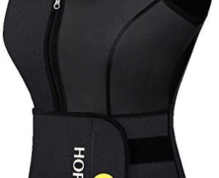 HOPLYNN Neoprene Sauna Sweat Waist Trainer Corset Trimmer Vest for Women Weight Loss, Waist Cincher Shaper Slimmer