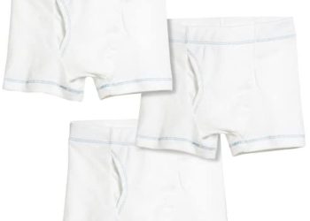 City Threads Boys’ Boxer Briefs Underwear 100% Cotton 3-Pack Made in The USA