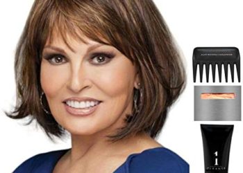 Bundle – 5 items: Classic Cut by Raquel Welch Wig, Christy’s Wigs Q & A Booklet, Wig Shampoo, Wig Cap & Wide Tooth Comb (Color Selected: SS8/29)