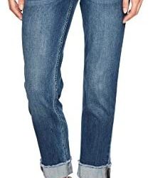 Riders by Lee Indigo Women’s Fringe Cuff Boyfriend Jean