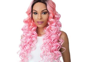 Swiss Lace Keeff Lace Front & Lace Part Synthetic Wig by It’s a Wig in Gold Medal, Cap Size: Average, Length: Long
