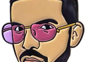 Est Mundun Celebrity Lapel Enamel Pin | Cheap Set For Jackets, Backpacks, Hats, and Jackets | Perfect for display!