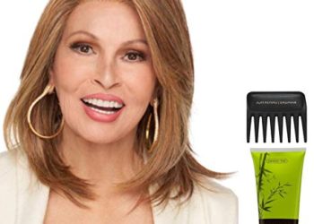 Bundle – 4 items: Pretty Please! Wig by Raquel Welch, Christy’s Wigs Q & A Booklet, BeautiMark Synthetic Shampoo & Wide Tooth Comb – Color: RL2/4
