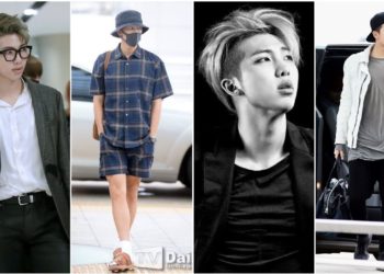 BTS RM-Namjoon Airport fashion style inspiration and fashion style compilations