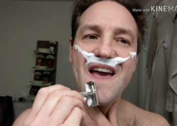 Prohibition Style Peaky Blinders, PAA Briar, Gillette Parat, Frugal Shave Star Wars Lightsaber Brush