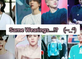 K-POP Boy Idols wearing same clothes…BTS, EXO ect…