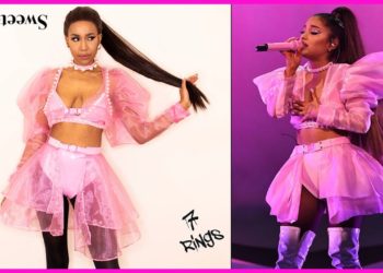 RECREATING ARIANA GRANDE SWEETENER TOUR OUTFIT | TEHJA #arianagrande #sweetenertour