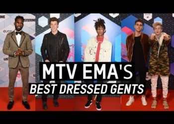 MTV EMA's BEST DRESSED GUYS! | Shawn Mendes, Jaden Smith, Jack and Jack, Tinie Tempah
