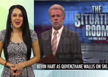 Kevin Hart Quvenzhane Wallis Pope Skit on SNL!