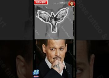 Johnny Depp 💯% original tattoo designs.