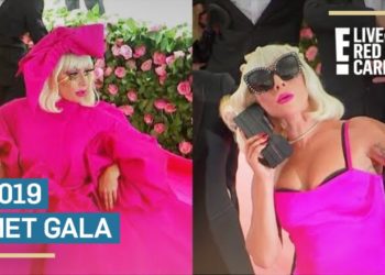 Lady Gaga's Epic Entrance at 2019 Met Gala Red Carpet | E! Red Carpet & Award Shows