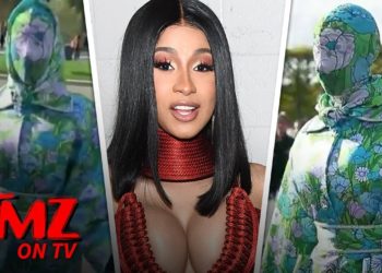 Cardi B's Paris Fashion Week Outfit Is A Must-See | TMZ TV
