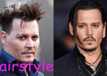 Johnny Depp hairstyle (2018)