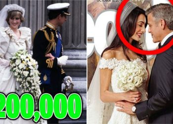 The 10 Most Expensive Celebrity Wedding Dresses EVER!