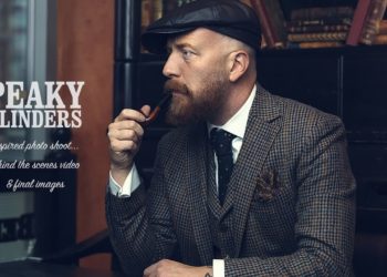 Peaky Blinders inspired portrait shoot