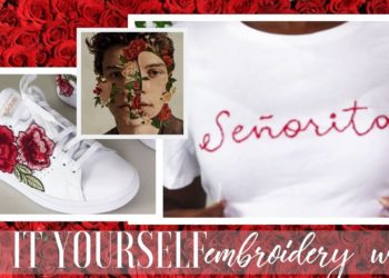 Shawn Mendes Inspired Embroidered DIY | Kelsley Nicole