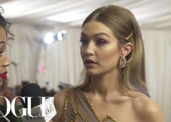 Gigi Hadid on Giving Rihanna a Love Bite | Met Gala 2018 with Liza Koshy | Vogue