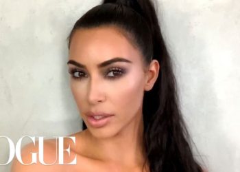 Kim Kardashian West's Guide to Viral Holiday Glam | Beauty Secrets | Vogue