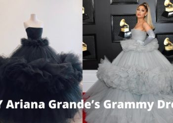 Re-Creating Ariana Grande’s Grammy Dress part 1