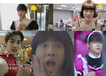 BTS (방탄소년단) wears female clothes