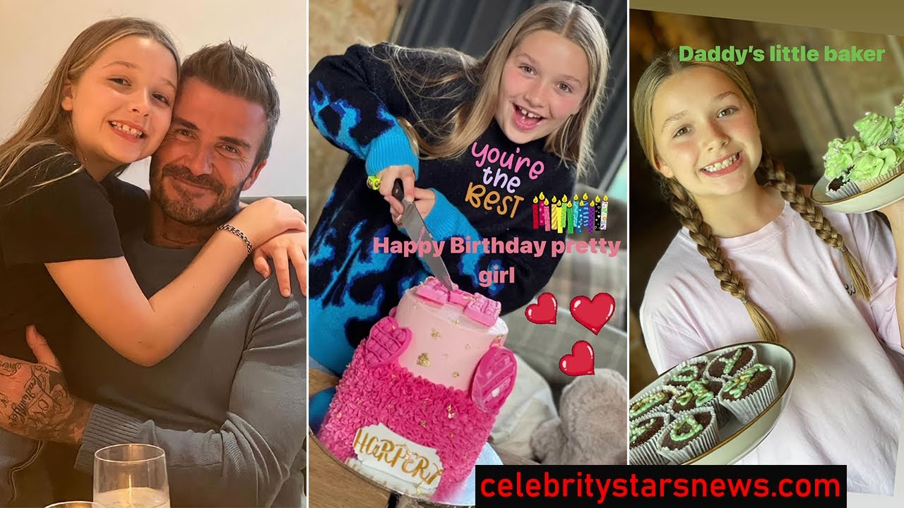 David Beckham's Daughter Harper Seven Beckham Celebrate 10th Birthday