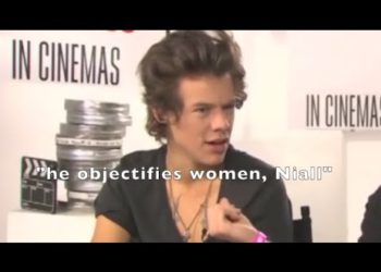 Harry Styles respecting women for 3 minutes straight