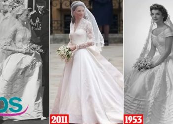 Top 10 celebrity wedding dresses: From Grace Kelly to Kate Middleton  | ABS US  DAILY NEWS