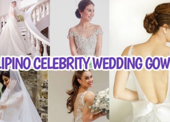 Filipino Celebrity Wedding Gowns