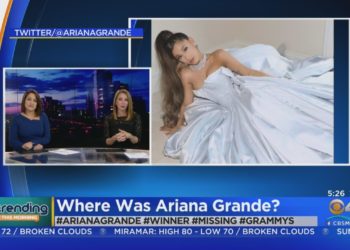 Trending: Ariana Grande's Grammy Dress