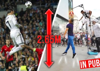 CRISTIANO RONALDO HEADER CHALLENGE!😱 *IN PUBLIC* | Billy Wingrove & Jeremy Lynch