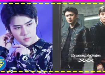 EXO Sehun's Advertisement for Men's Luxury Clothing Brand, Ermenegildo Zegna is Up in China…