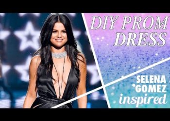 DIY Selena Gomez Victoria's Secret Fashion Show Inspired Dress // DIY Prom Dress