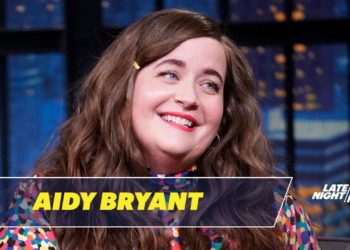 Aidy Bryant Made Harry Styles Eat out of a Trash Can