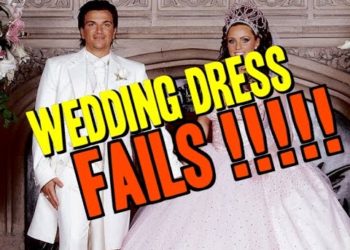 13 Celebrity Wedding Dress Fails