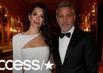 Amal Clooney Defines Elegance At Buckingham Palace Dinner: Is This Her Most Glam Look Yet? | Access