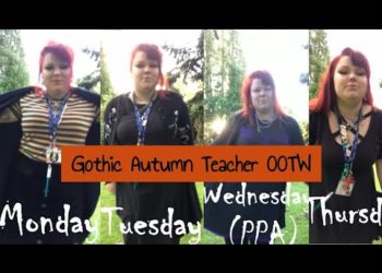 Gothic Autumn OOTW (Spooky Teacher Outfits) – Exo Umbra, Collectif, Run and Fly