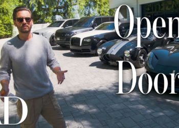 Inside Scott Disick's Home with an Amazing Car Collection | Open Door | Architectural Digest