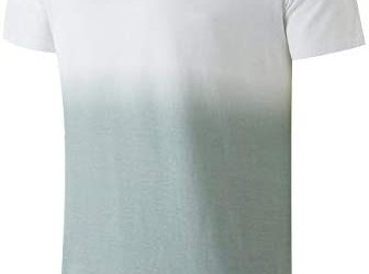 KLIEGOU Men’s Fashion Hip Hop Color Block Stripe T-Shirt