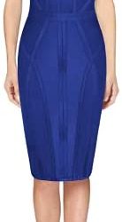 whoinshop Women’s Bandage Dress V-Neck Celebrity Bodycon Evening Party Dress