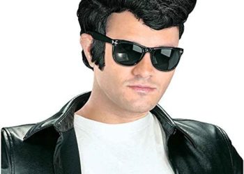 Adult 1950s Greaser Wig