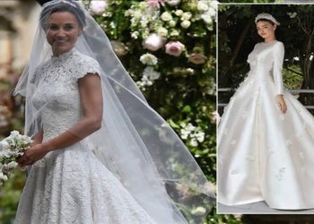 Best celebrity wedding dresses of 2017 The brides who really wowed in white
