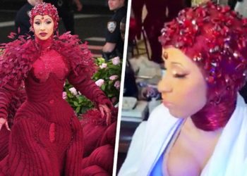 Cardi B's Met Gala Manicure Took 3 Hours and 250 Crystals