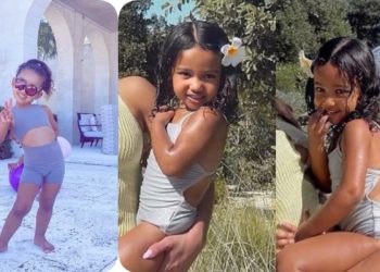 CHICAGO WEST & KIM KARDASHIAN ARE TWINS: PLAYING, FASHION, & MAKEUP 🥺🥺💕✨😍