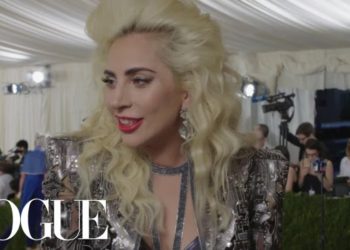 Lady Gaga on Her 10-Inch Heels and Performing With Mick Jagger | Met Gala 2016