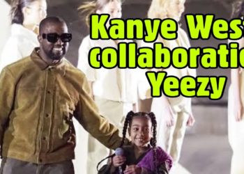 Kanye West touts collaboration with his fashion brand Yeezy