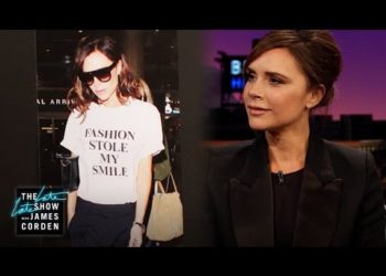 Victoria Beckham's Poker Face Works Well for Her
