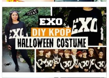 DIY KPOP EXO HALLOWEEN COSTUME/ LAST MINUTE COSTUME