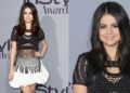 Selena Gomez Sexy Mesh Outfit at the Instyle Awards 2015